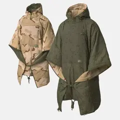 Двустороннее пончо Helikon-Tex Reversible Swagman Roll, Desert Night Camo / US Desert