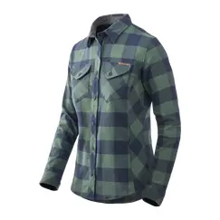 Женская рубашка Helikon-Tex Marigold Woman's Shirt, Moss Green Checkered
