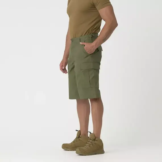 Шорты Helikon-Tex BDU Shorts - PolyCotton Ripstop, Olive Green
