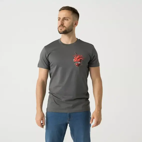 Футболка Helikon-Tex T-shirt (Problem solved!), Shadow Grey