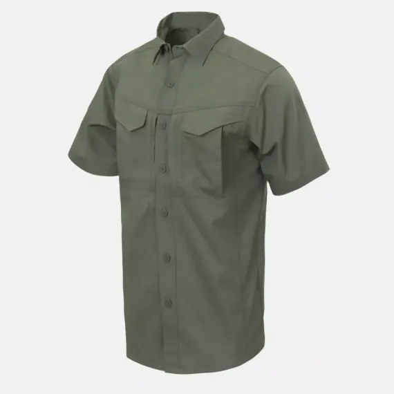 Рубашка Helikon-Tex DEFENDER Mk2 Shirt short sleeve - PolyCotton Ripstop, Olive Green