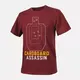Футболка Helikon-Tex T-Shirt (Cardboard Assassin) - Cotton, Melange Red